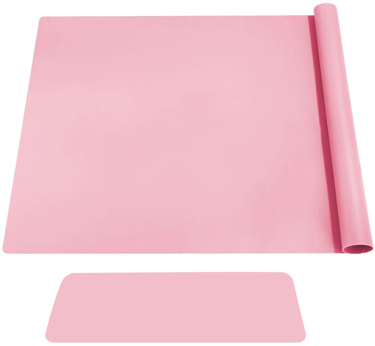 Siliconen Mat Groot 70 cm x 50 cm - Roze Schilderonderlegger - Afwasbaar - Ideaal voor knutselwerk - ShopVlot