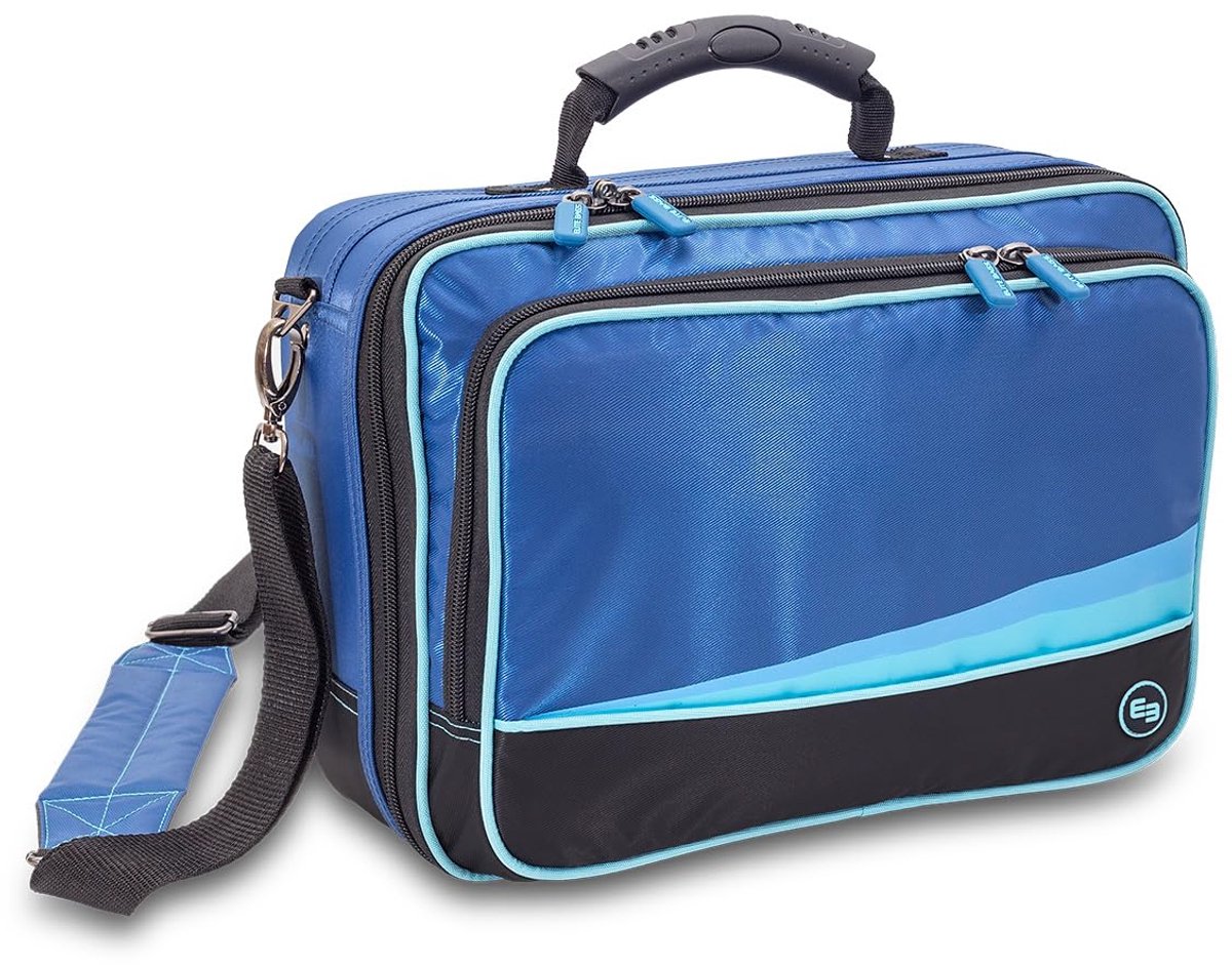 verzorgingstas blauw - compact - verstelbare scheidingswanden - ideaal voor professionals - ShopVlot