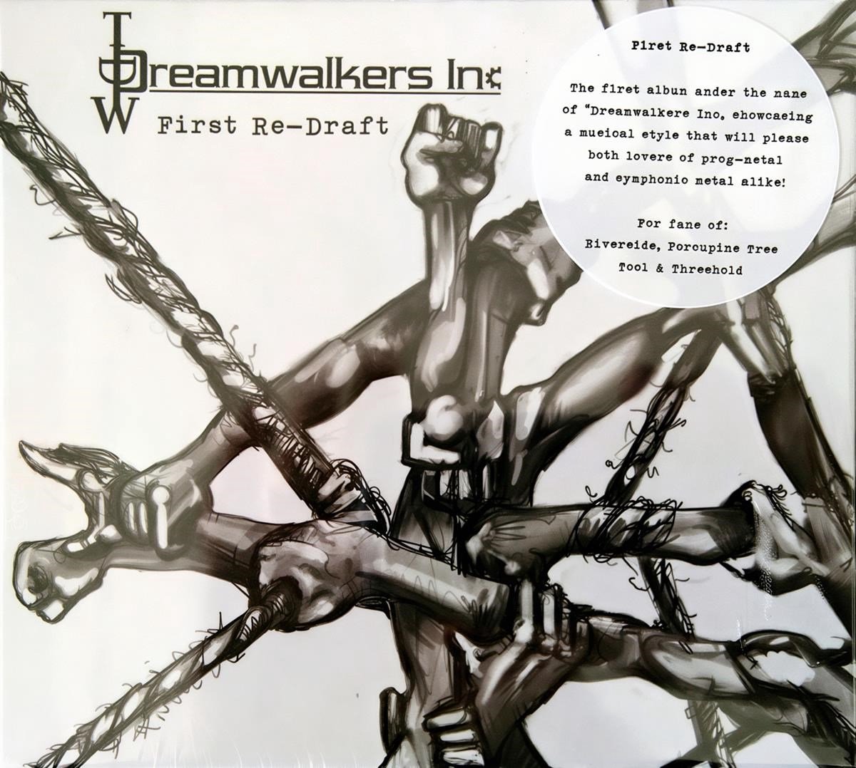 Dreamwalkers Inc - First Re-draft (CD)