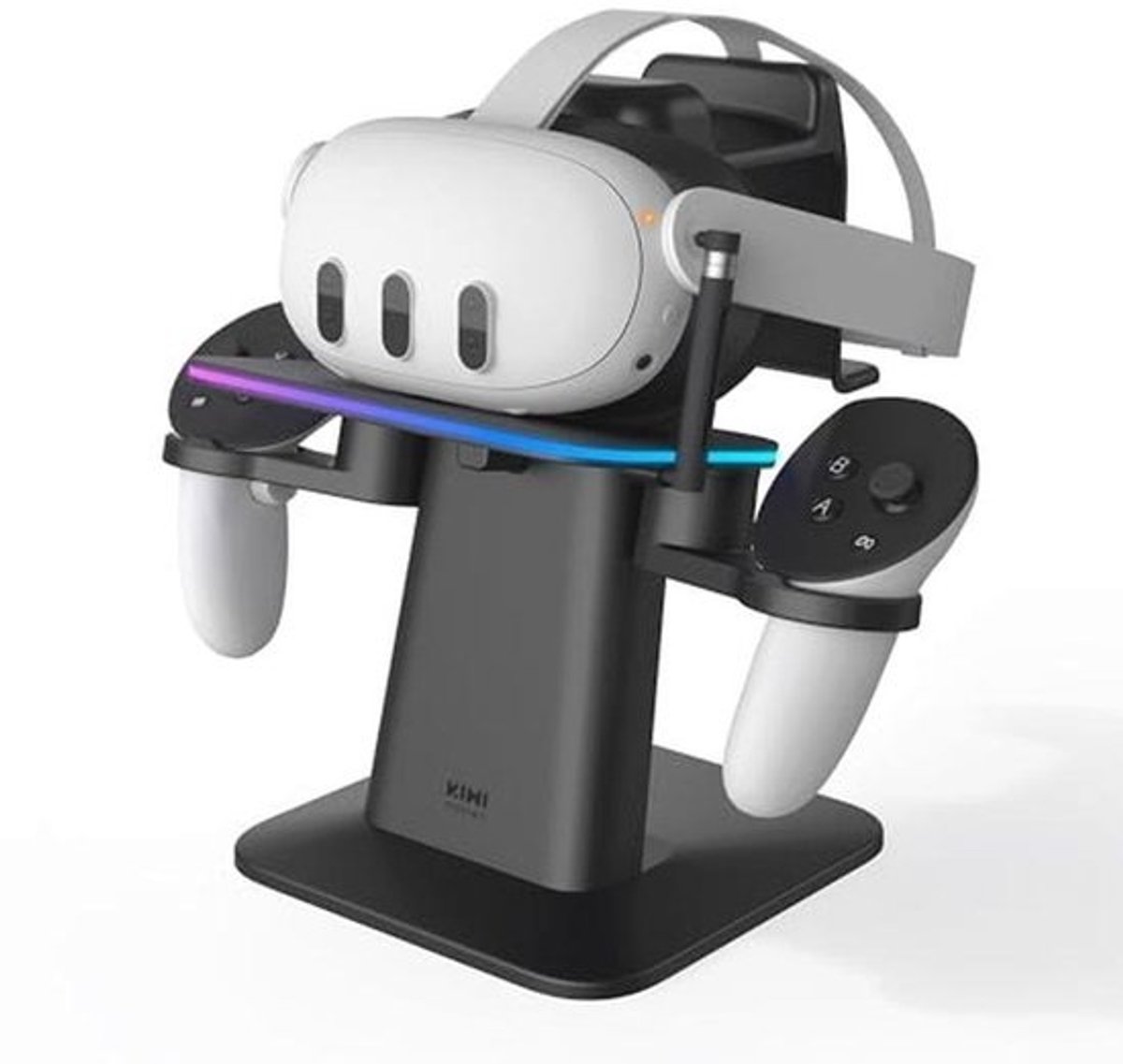 Oplaadstation voor Meta Oculus VR-headsets - RGB Verticale Stand en Controllerhouder