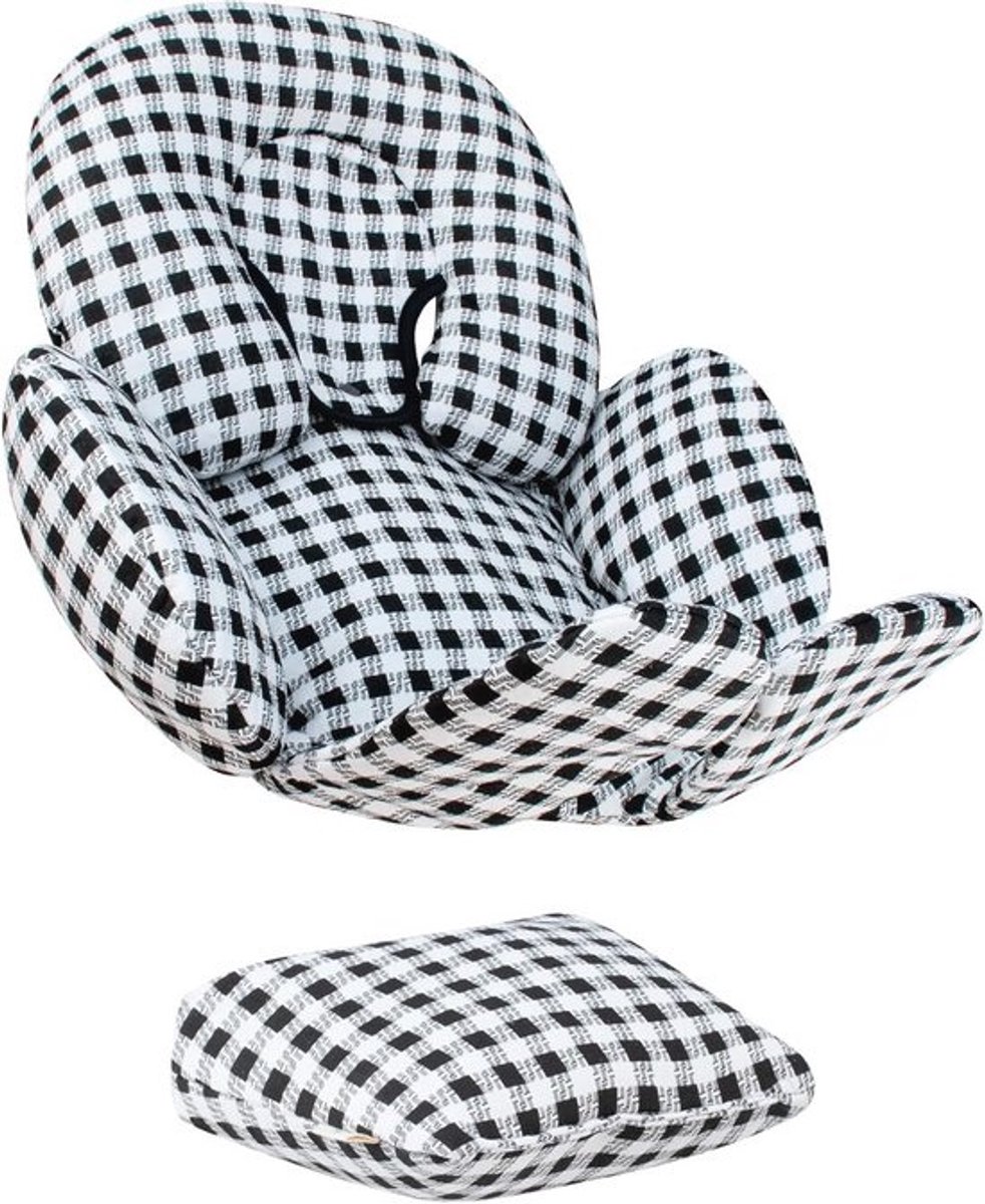 Universele Stoelverkleiner voor Baby's en Peuters - 100% Biologisch Katoen, 3-delig