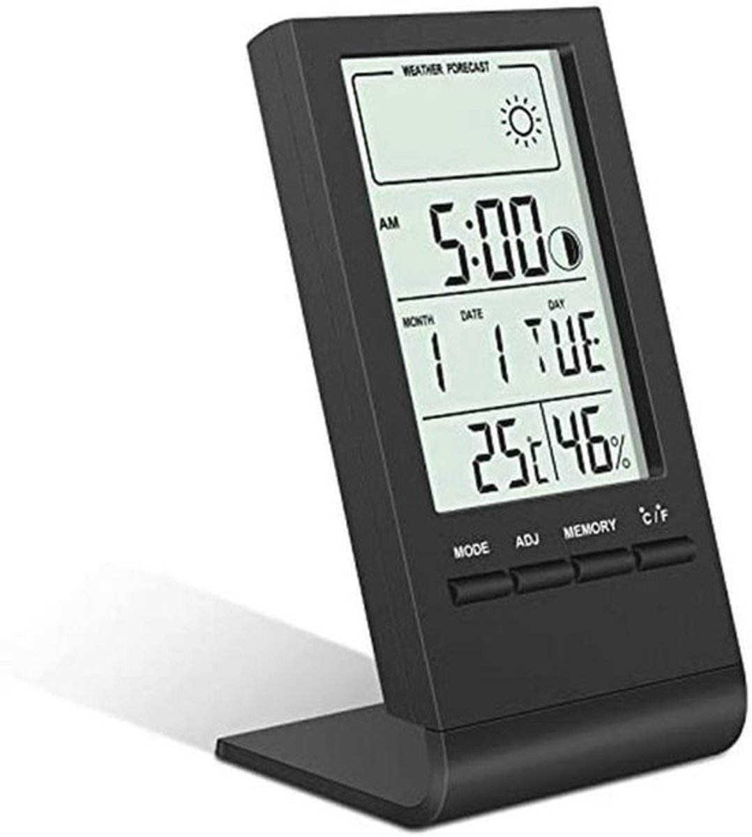 Nauwkeurige Digitale Kamerthermometer en Hygrometer met Groot LCD Display