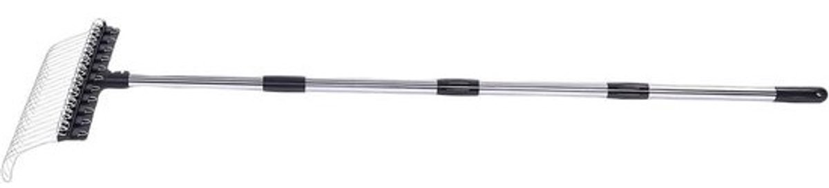 Tuinhark Staaldraad - Bladhark Tuin Hark - Bladeren Verzamelen - Zelfreinigende Tanden - 41.5 cm Breed - Niet gespecificeerd