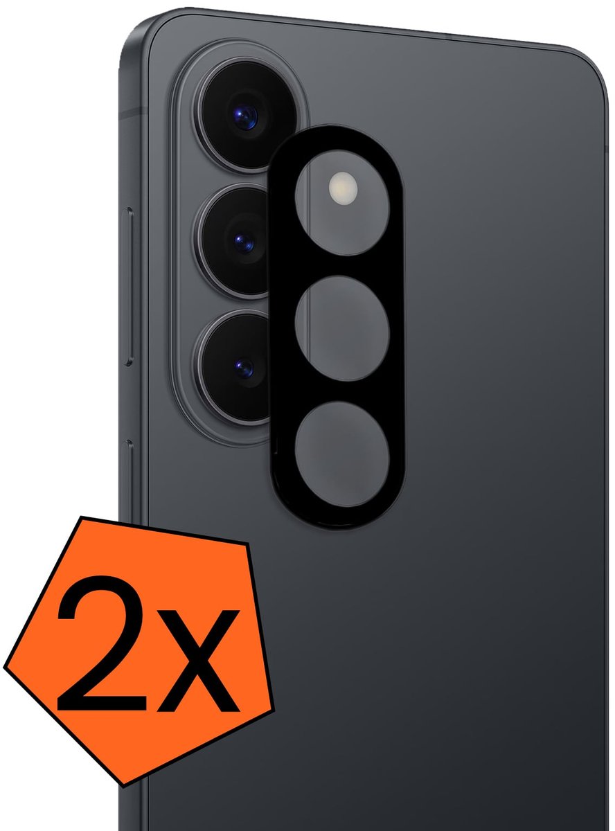 Camera Lens Protector - 2 Stuks - Geschikt voor Samsung Galaxy S26 FE - Camera Screenprotector - Gehard Glas - Beschermglas - Tempered Glass - Screen Protector