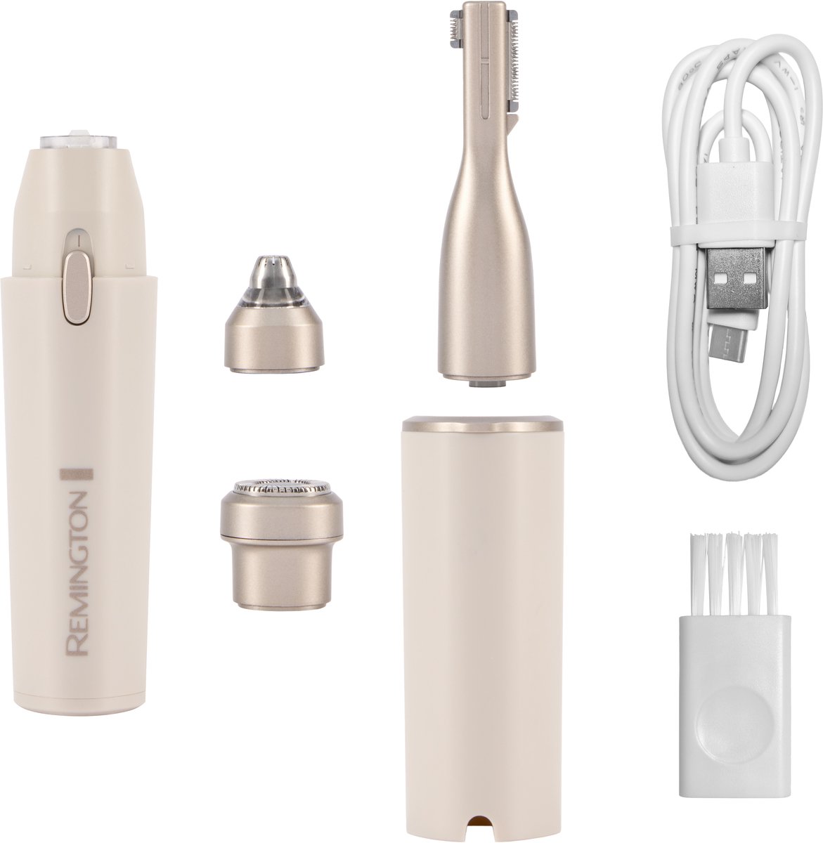 Remington BareMe 3 in 1 Facial Hair Remover - Gezichtshaartrimmer - WFS310