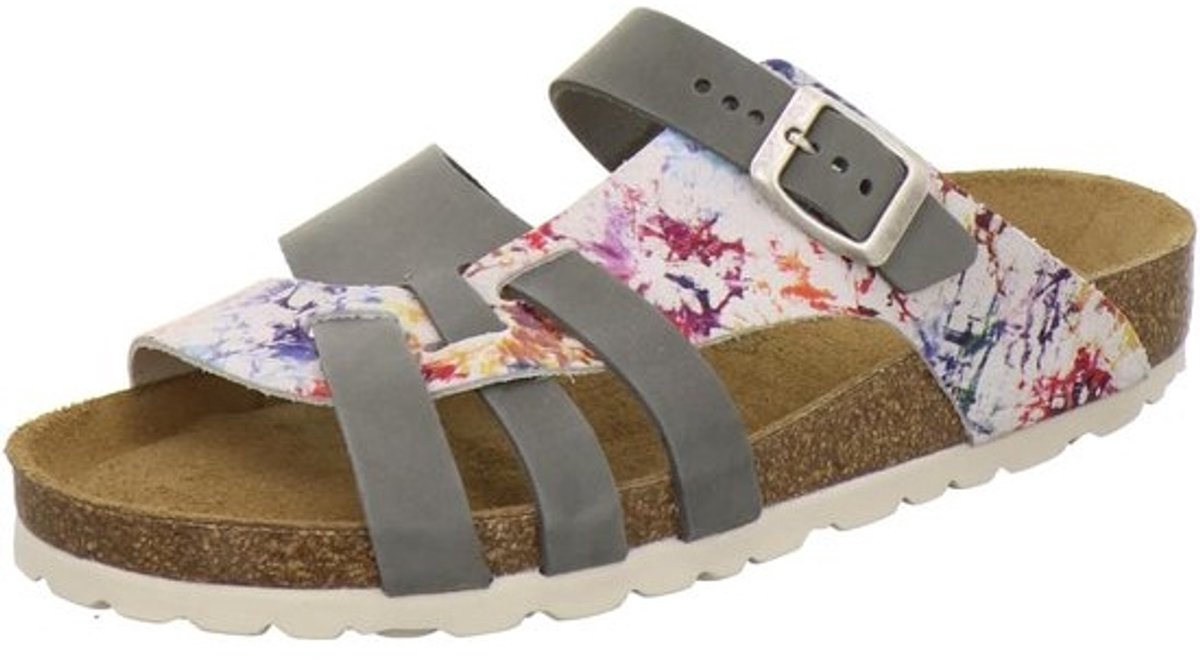 Dames Sandalen Leer - Comfortabele Slippers - Dagelijks Gebruik - Handgemaakt in Duitsland - Zwart