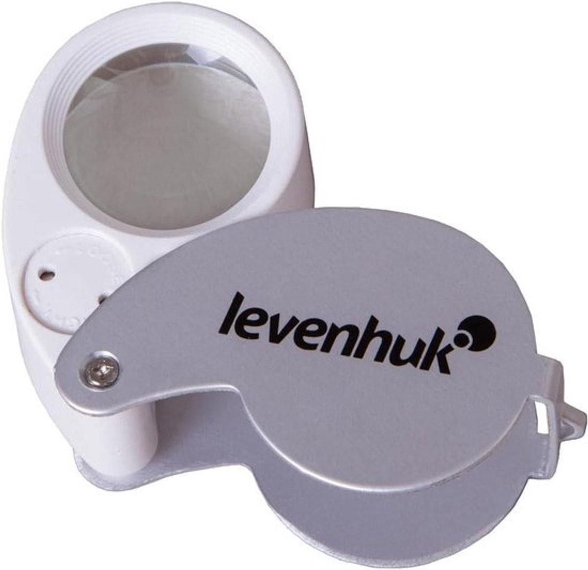 Vergrootglas Opvouwbaar - Loep - Gedetailleerd Bekijken - Ingebouwde LED Verlichting - 40x Vergroting - Metaal