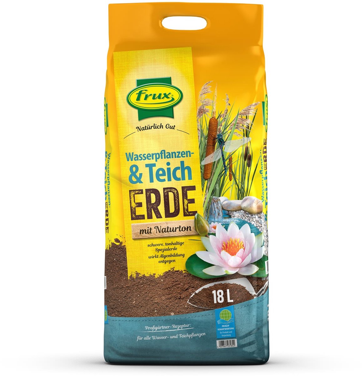 frux Pro Waterplanten- & Vijveraarde met Natuurklei - 18 liter