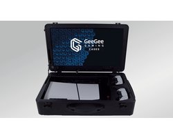 GeeGee - EDGE - Gaming case - Gamecase - 24inch gaming monitor - playstation 5 digital & disc - Ps5 portable - ps5 gaming koffer - portable ps5 - voor PS5 eerste editie/slim en pro (disc & digital)