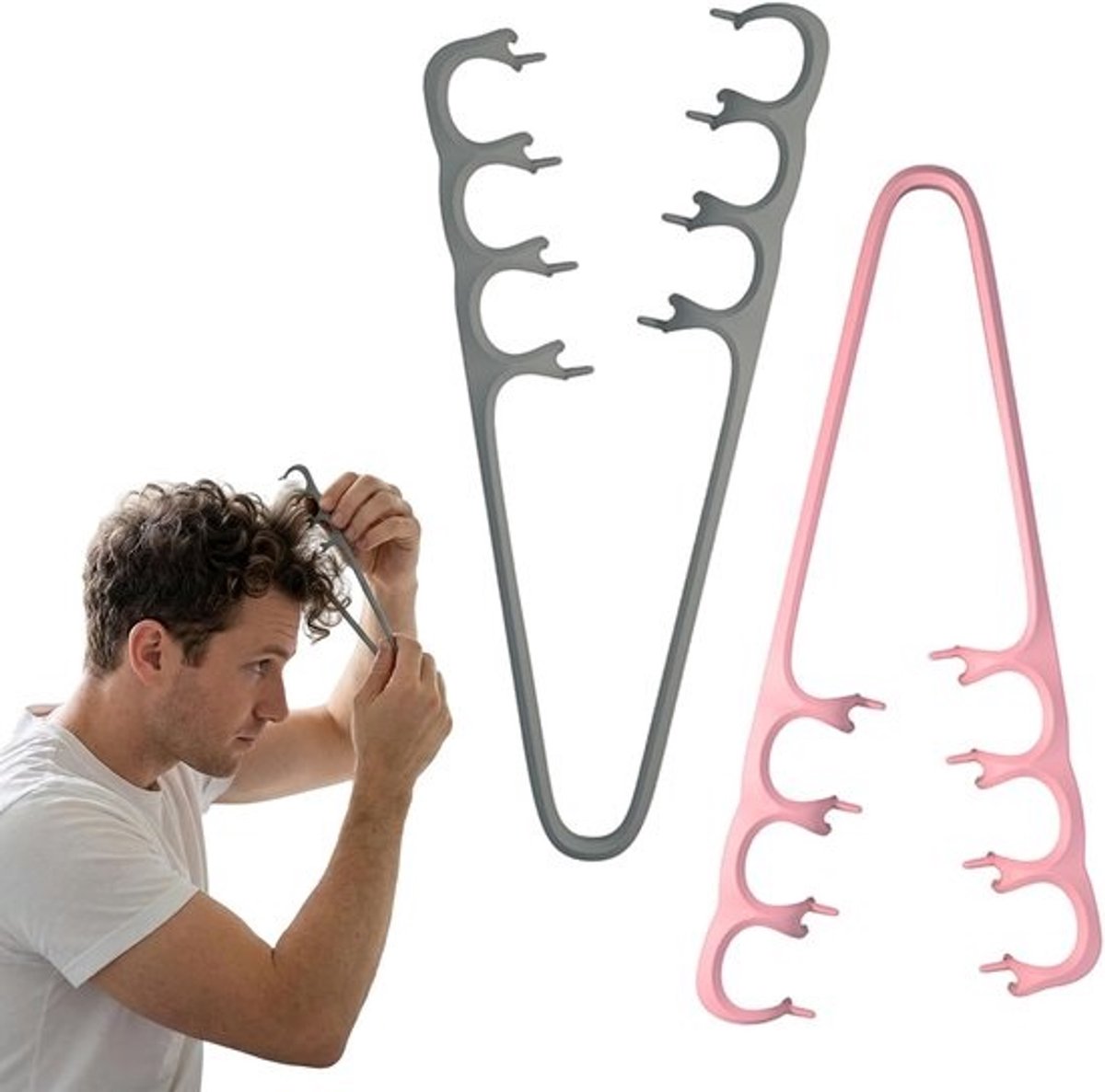 Haarstyling Kam - Volume Krul Kam - Meer Definitie - Dubbelzijdig Ontwerp - 28 cm Lengte