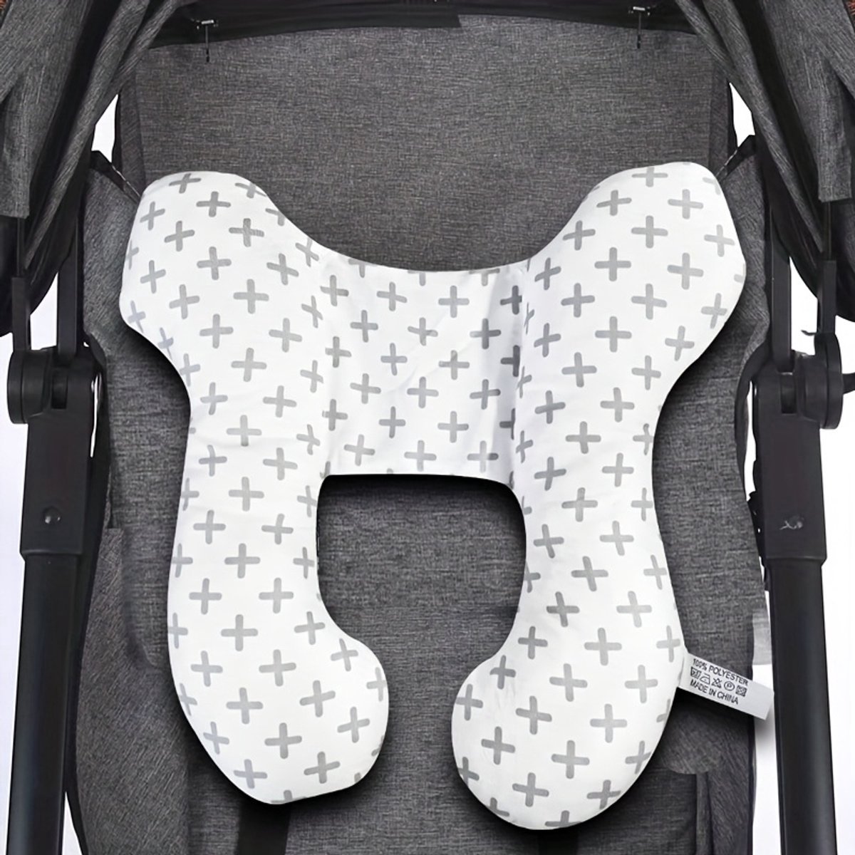 Casalora - Comfortabele Kinderneksteun – Geschikt voor Autostoelen en Kinderwagens – 360° Volledige Bescherming – Ergonomisch Ontwerp voor – Lichtgewicht, Comfortabel en Ademend Materiaal –Baby Hoofdkussen, Reiskussen, Accessoire voor Pasgeborenen