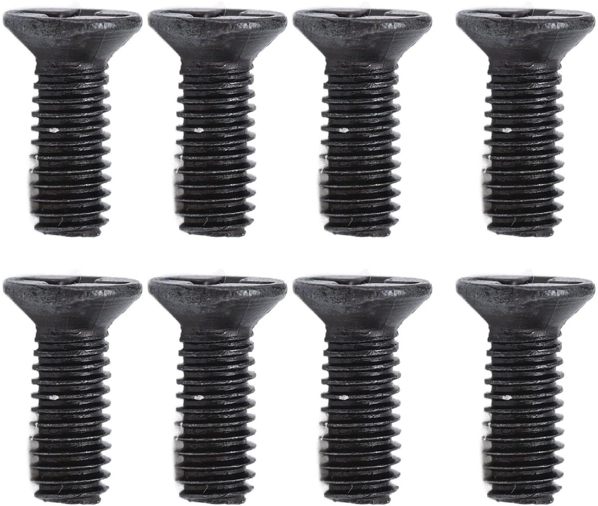 50 Stuks M3 Verzonken Schroeven DIN 965 Zwart Gegalvaniseerd Assortiment voor Machinebouw en Bevestiging