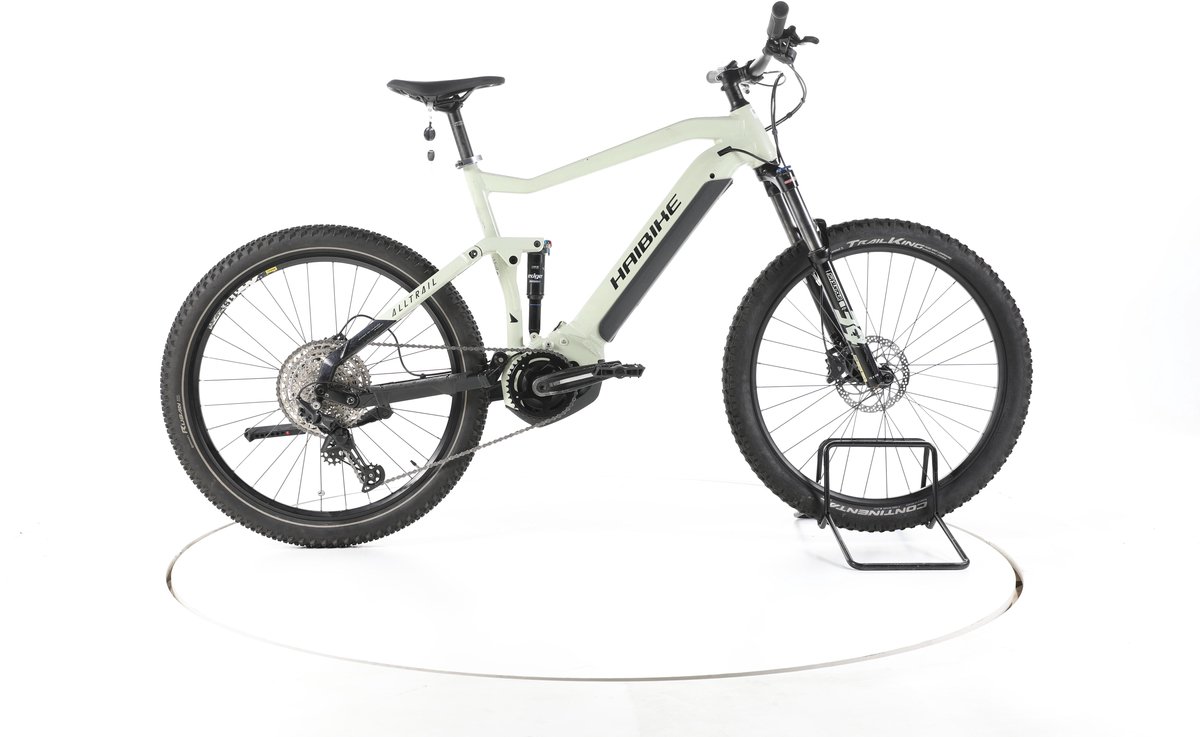 Haibike AllTrail 4 Elektrische full-suspension mountainbike Yamaha Accu 630Wh wit