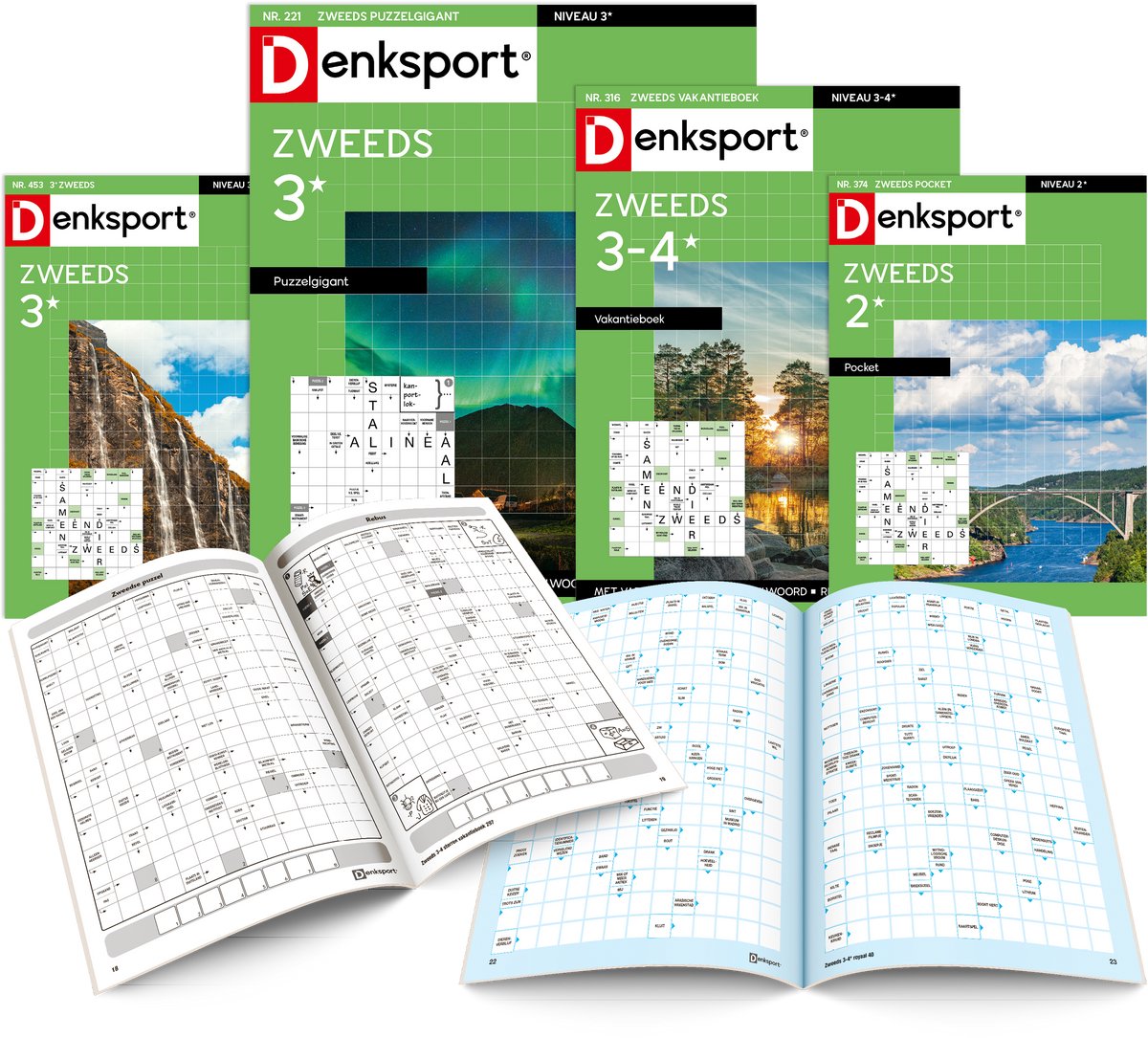 Denksport Zweeds puzzelboek pakket nr. 11