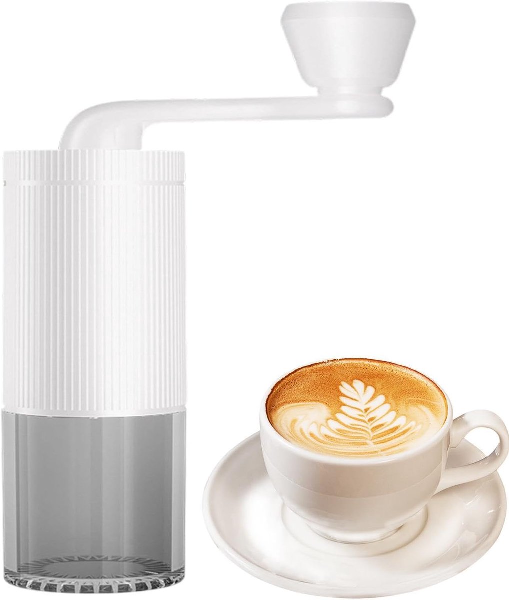 KZQ Handmatige Koffiemolen Met Zwengel – Verstelbaar En Ergonomisch Voor Thuis