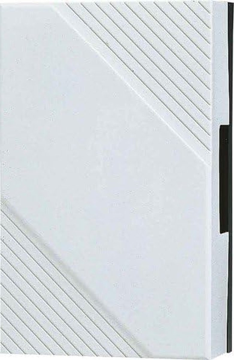Elektrische Deurbel - Meldingsapparaat Geluid - Bezoek Melder - Twee Tonen - 17.5 x 11 x 5.5 - Wit