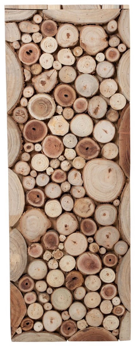Pilaar hout boomstammen 21x21x67cm