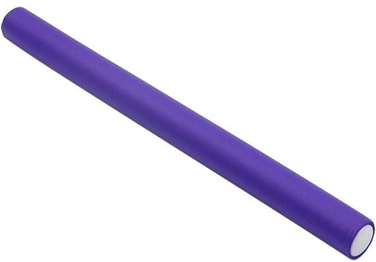 10x Flexibele Schuim Krulstaven Haarrollers Zonder Hitte - 24 cm XXL Styling Rolles