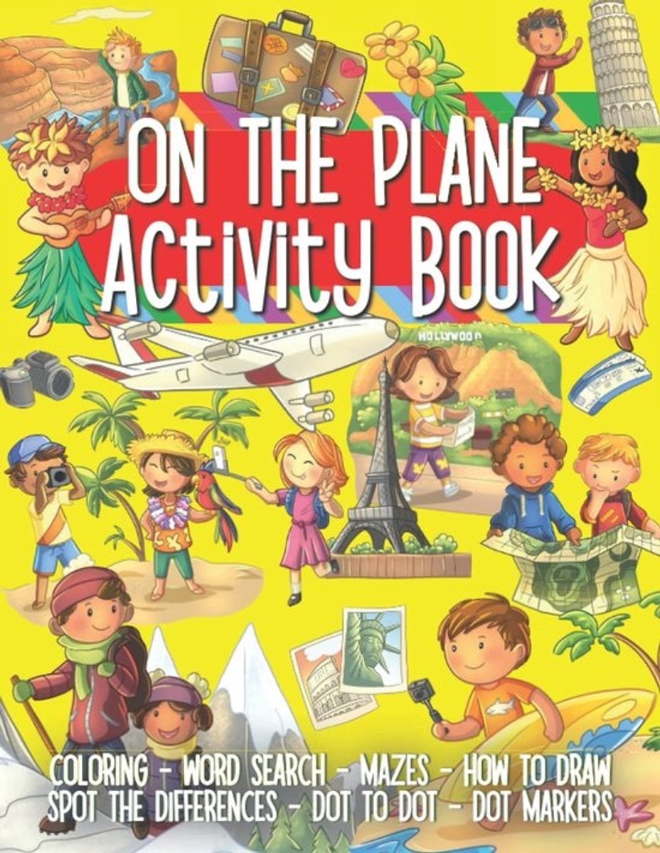 Activity Book voor Kinderen: Meer dan 100 Leerzame Activiteiten zoals Kleurboeken, Puzzels en Tekenopdrachten