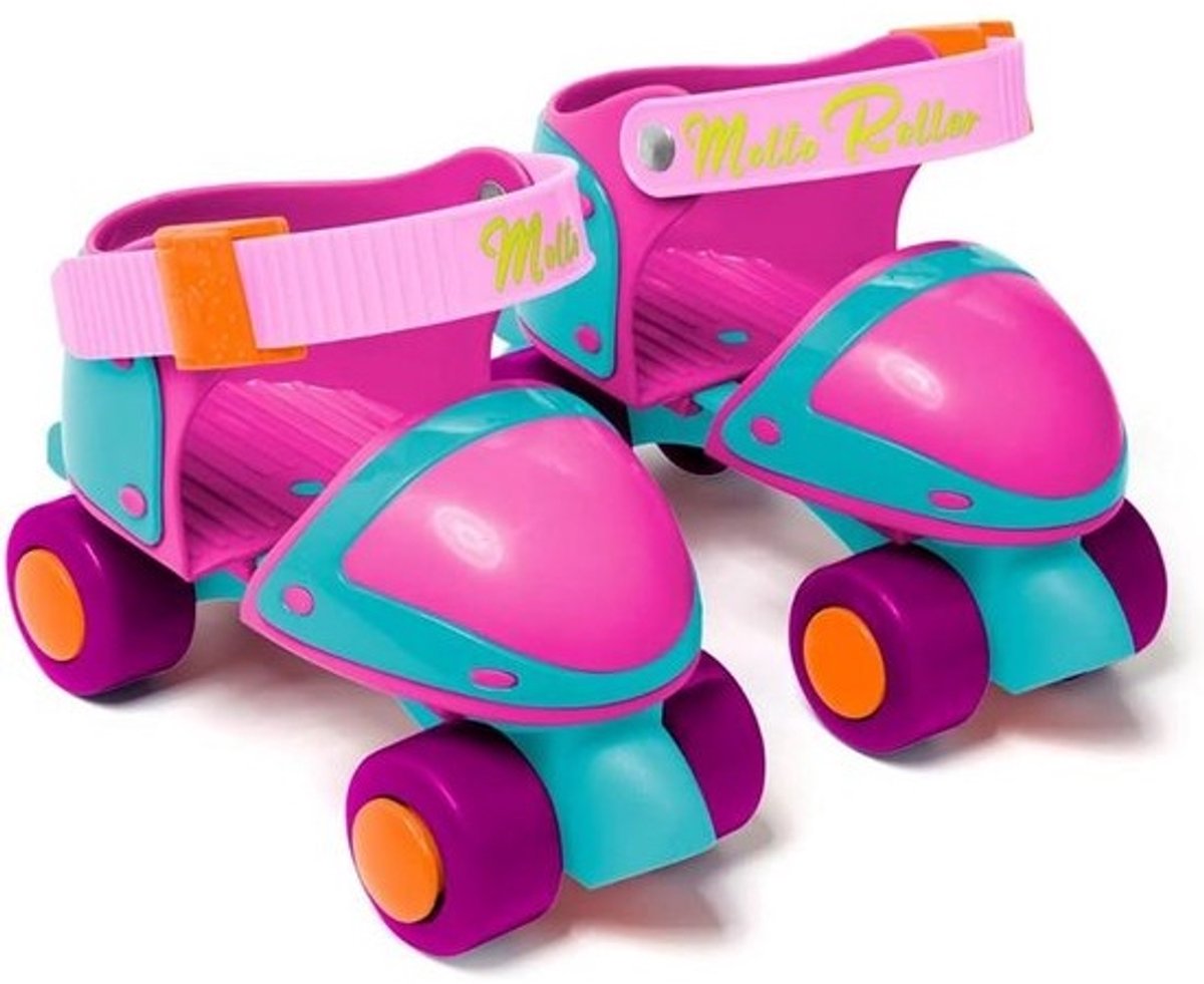 Verstelbare Kinderrolschaatsen 3-in-1 of 4-Wielig - Beginnersschaatsen met Beschermers