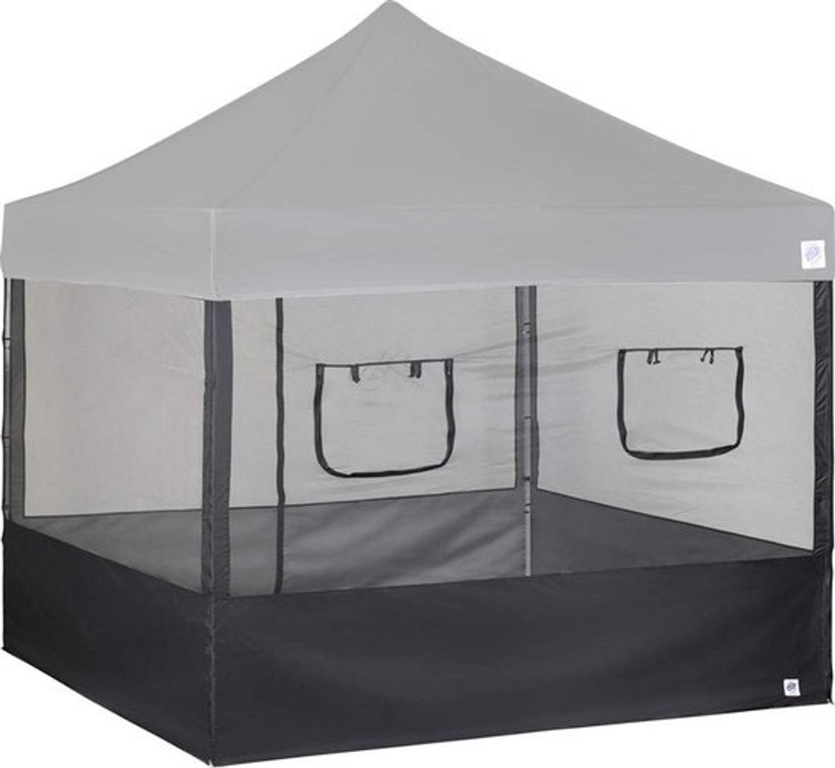 Zijwandenset voor Eetkraam met Rolramen - Past op 3x3m Reetpoot Luifels