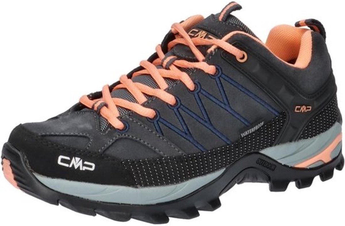 Waterdichte lage wandelschoenen voor dames met goede grip