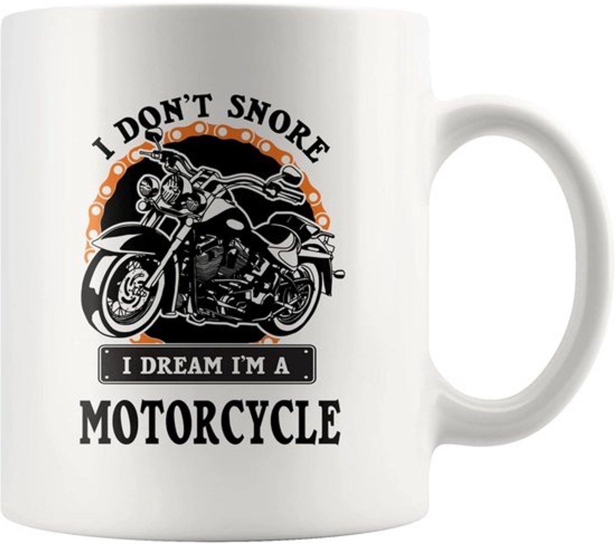 Grappige Motor Cadeau Mok voor Motorrijders en Biker Fans