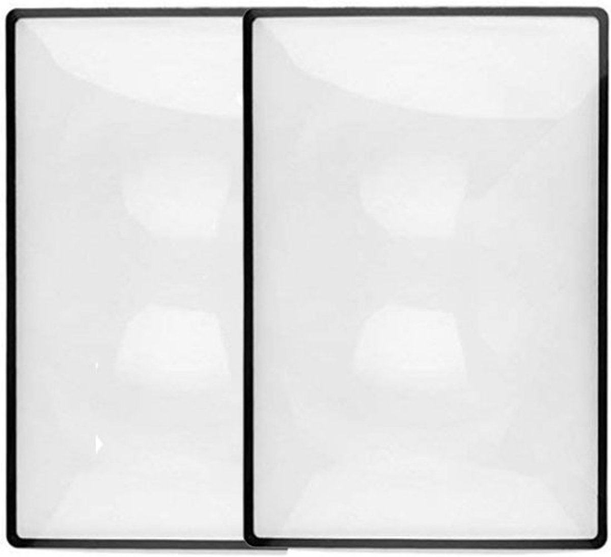 Vergrootglas Volledige Pagina 3x Vergroting PVC Lichtgewicht Zicht Hulp