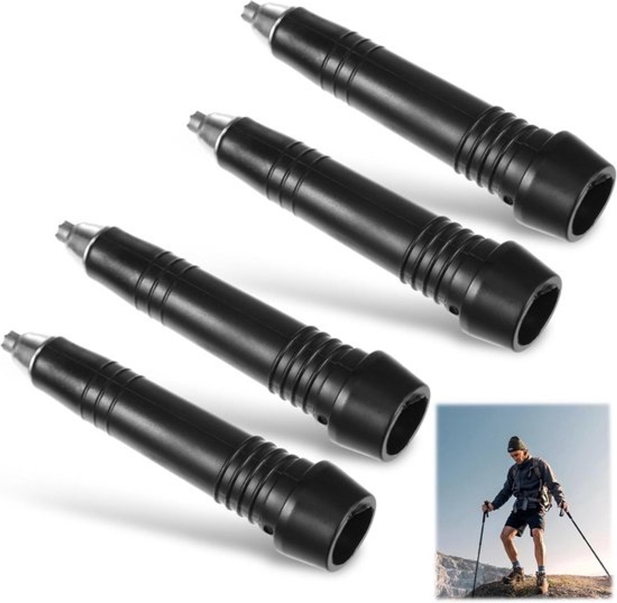 Wandelstokken Reservepunten - 4 Stuks Trekkingstokken Accessoires