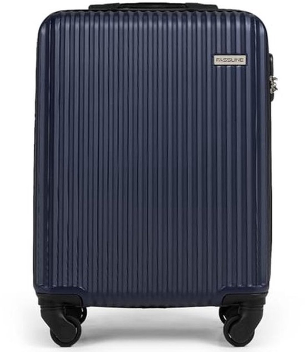 Compacte Handbagagekoffer met 360° Wielen en Combinatieslot - Maat M, 36L, Harde ABS