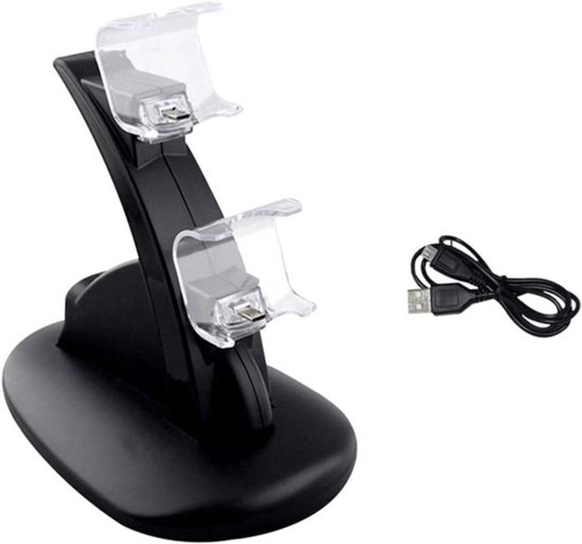 Dual USB controller oplader met laadstation en displaylicht ontwerp voor gaming accessoires