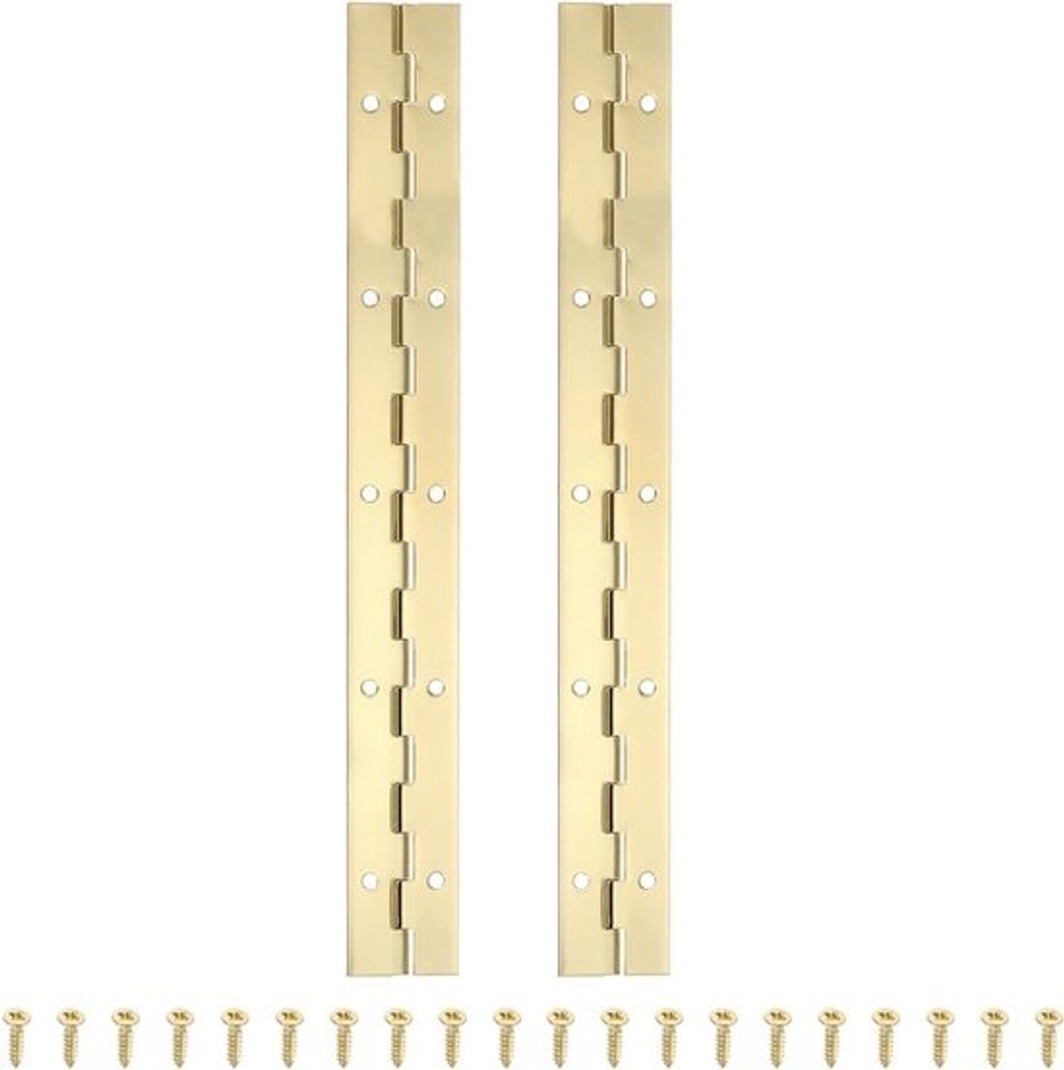 Doorlopend Scharnier RVS 304 voor Piano, Kast en Deur - 25cm