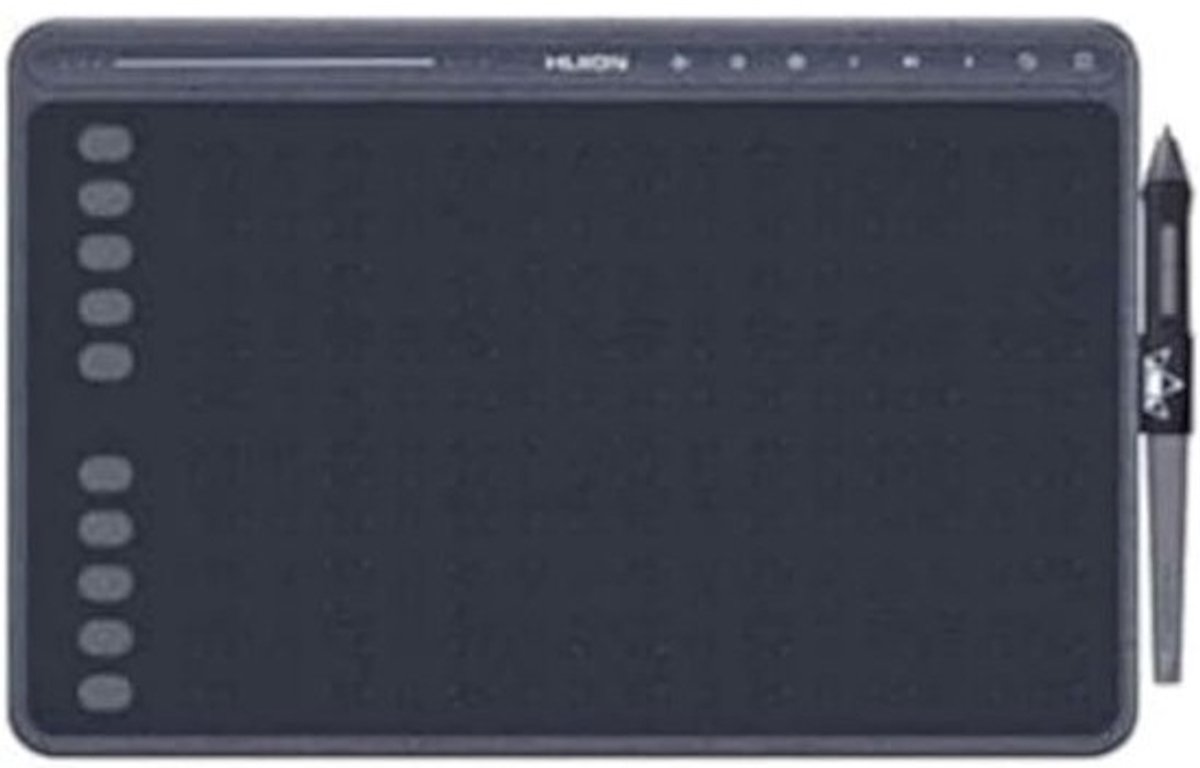 Grafische Tablet 258 x 161 mm - 5080 lpi Resolutie - USB Aansluiting - Lichtgrijze Kleur