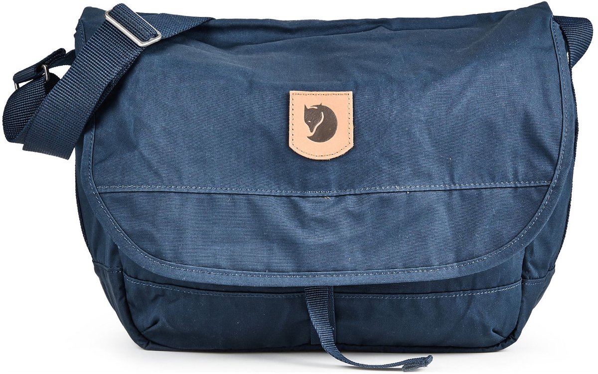 Fjällräven business tas laptoptas met laptopvak Greenland Shoulder Bag Navy donkerblauw