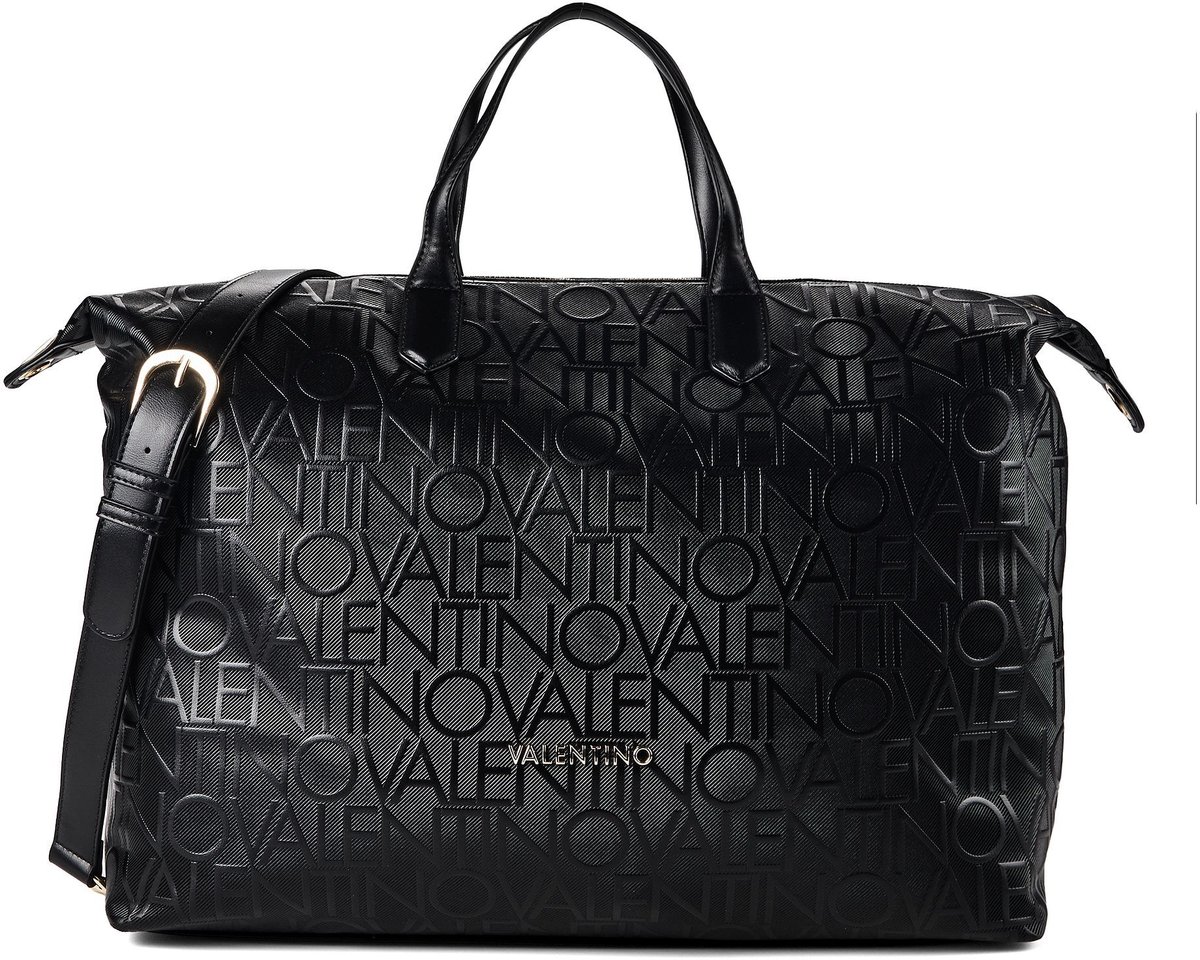 VALENTINO reistas Gynevra Hand Duffer Bag Nero zwart