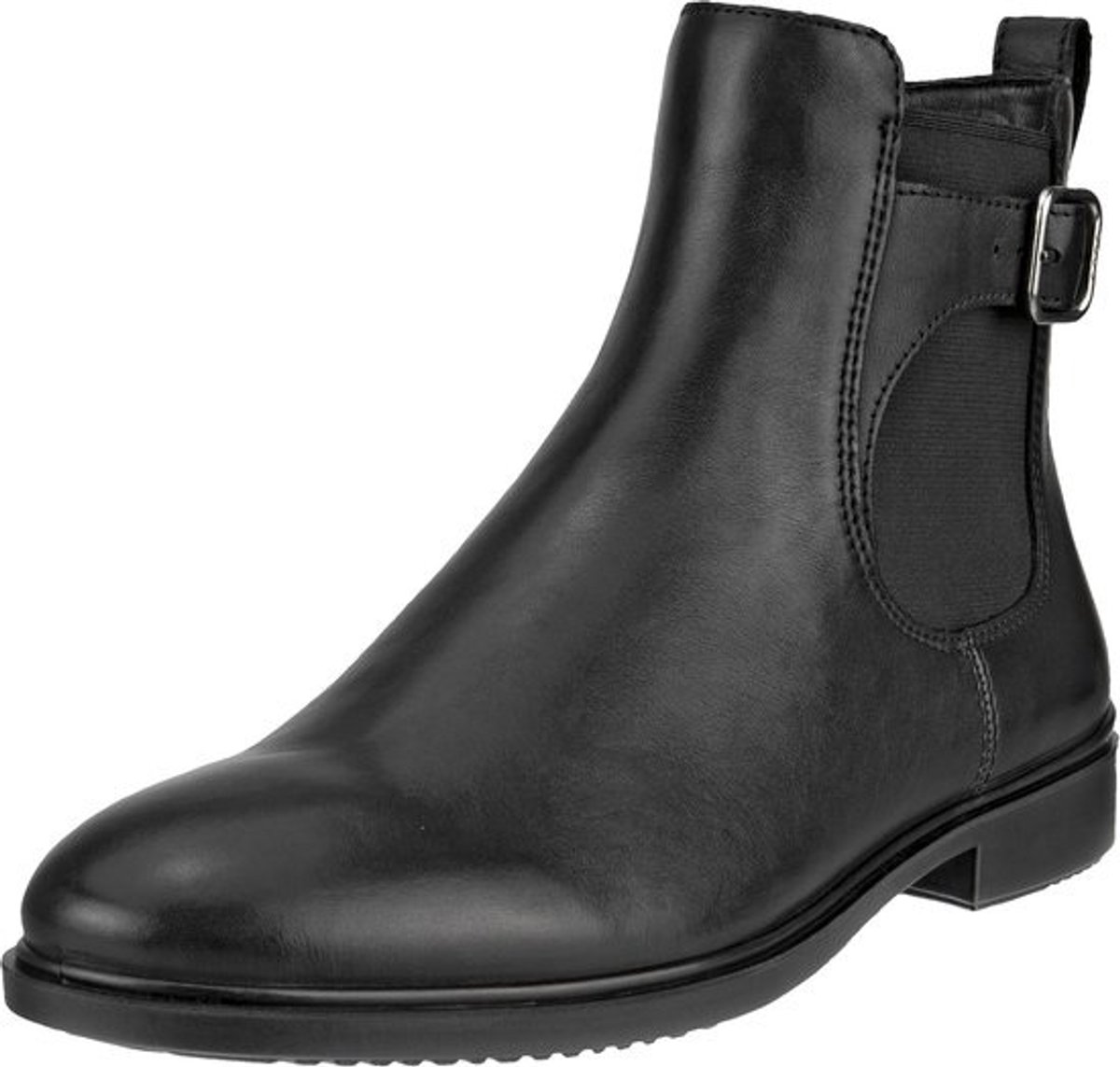 Dames Chelsea Boots Klassiek Leer Comfortabele Laarsjes