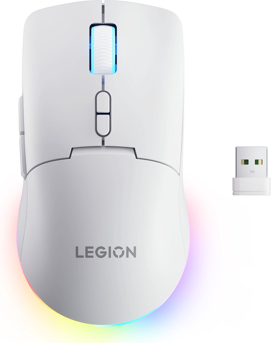 Lenovo Legion M220 muis Gamen Ambidextrous RF Wireless + Bluetooth + USB Type-C Optisch 5000 DPI