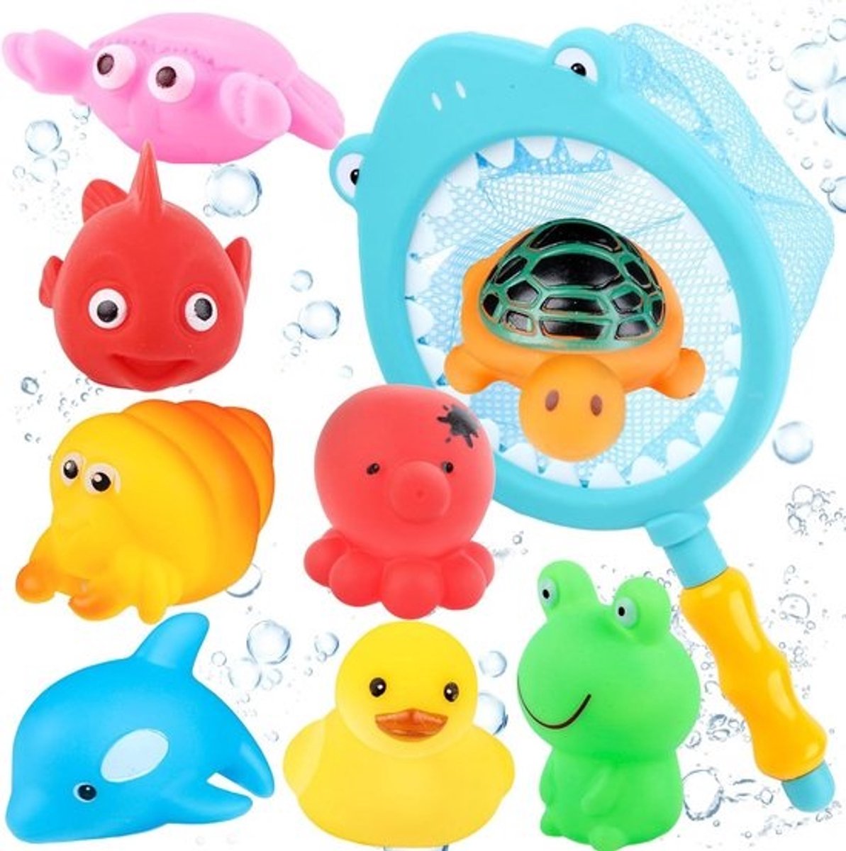 9-Delige Waterspeelgoed Set voor Baby's en Peuters - Drijvend Badspeelgoed