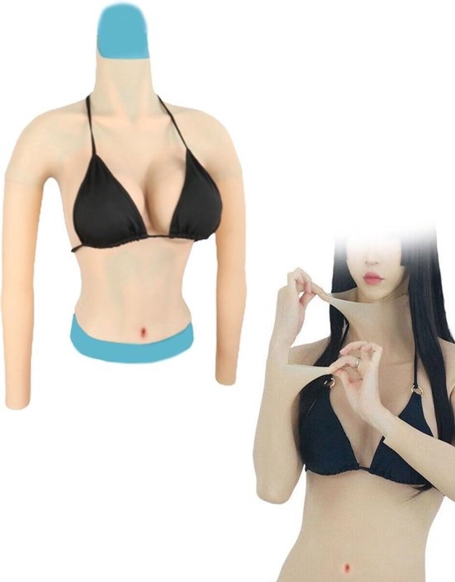 Borstprotheses - Implantaten Tieten - Transgender Cosplay - Realistisch Gevoel - D Cup - Natuurlijk