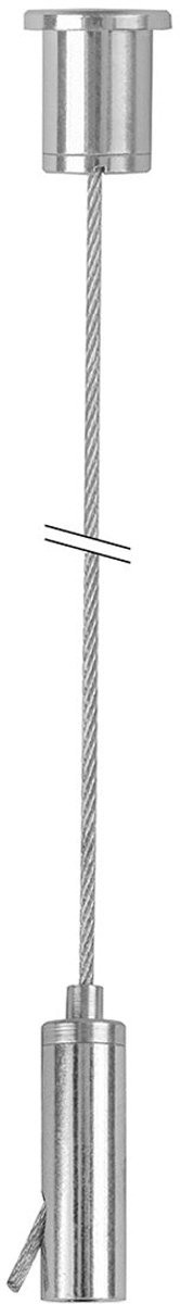 STAS ophangset (5 stuks - 200cm) met inwendig M6 schroefdraad en plafondbevestiging