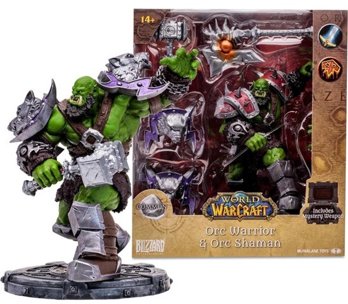 Orc Figuur 15 cm Actiefiguur voor Fans en Verzamelobject