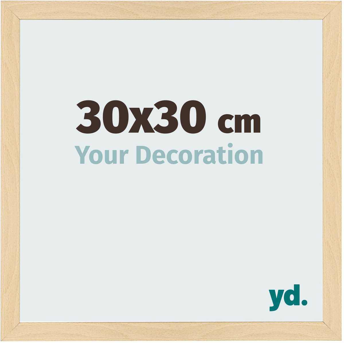 Your Decoration - Fotolijst 30x30 cm - MDF - Beuken Decor - Bologna
