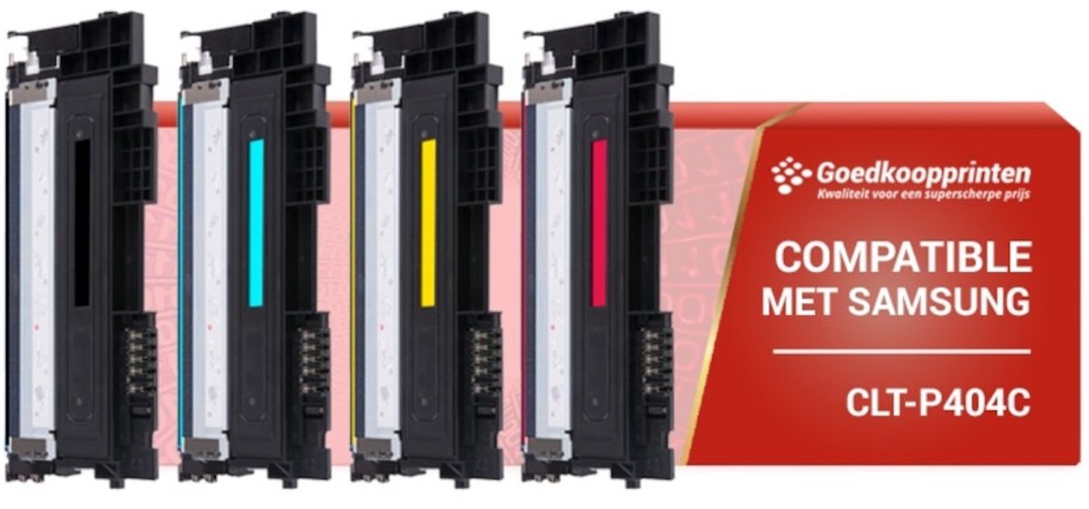 Huismerk Samsung CLT-P404C toner cartridge Multipack