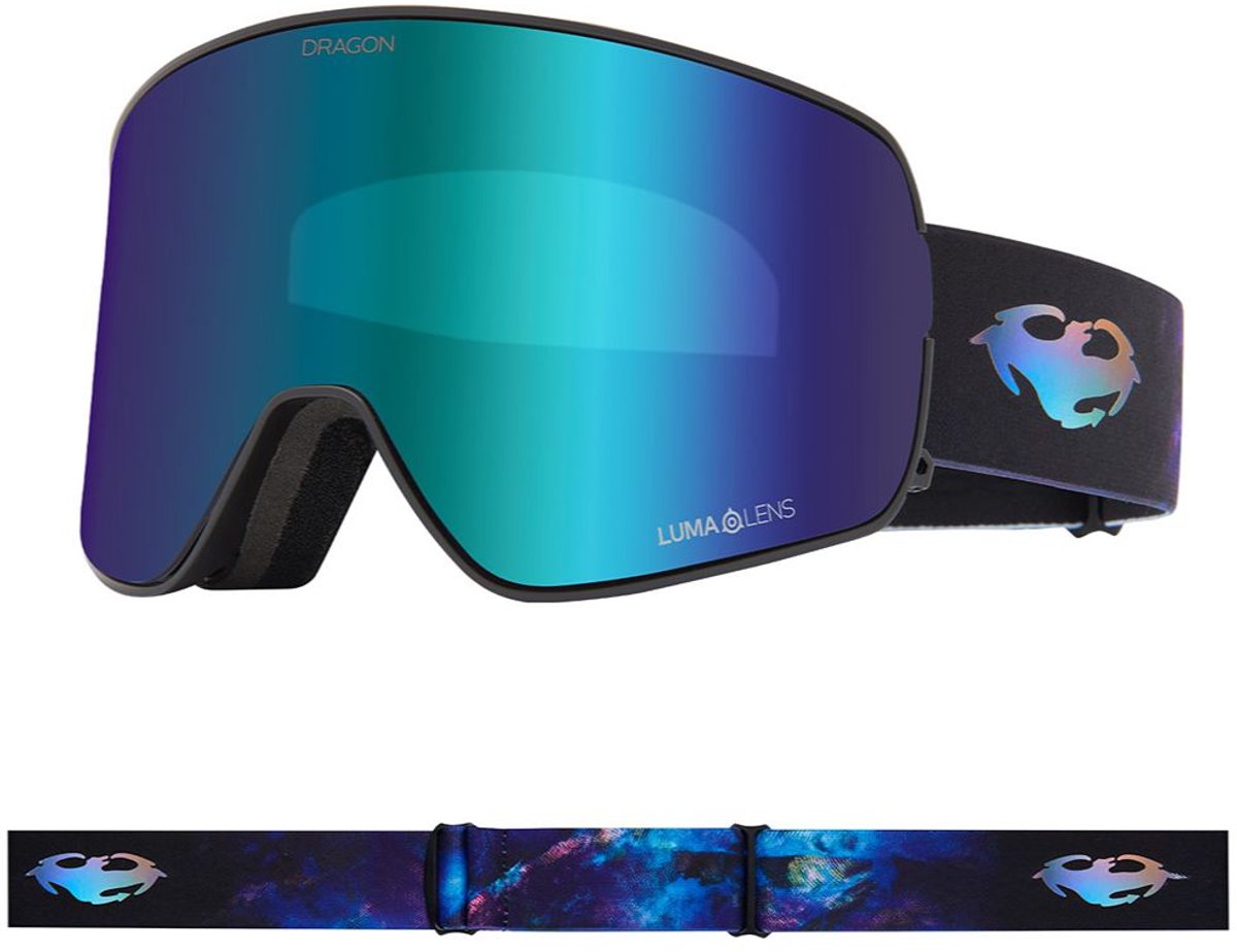 Dragon Alliance NFX2 Skibril - Bleached/Eclipse IR & Amber