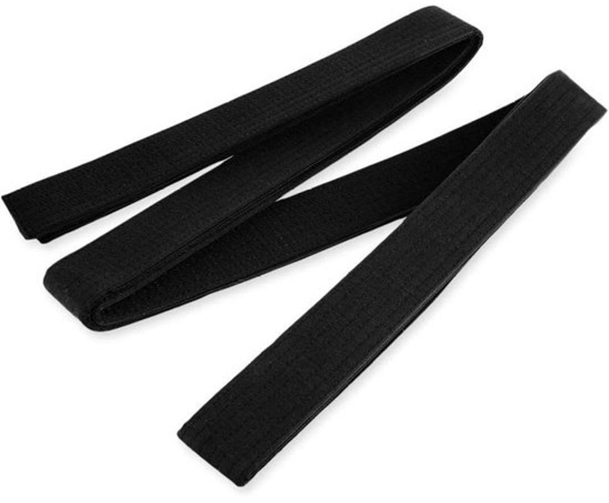 Karate Band - Martial Arts Riem - Sport Beoefenen - Dubbelgewikkeld - 260 cm - Zwart