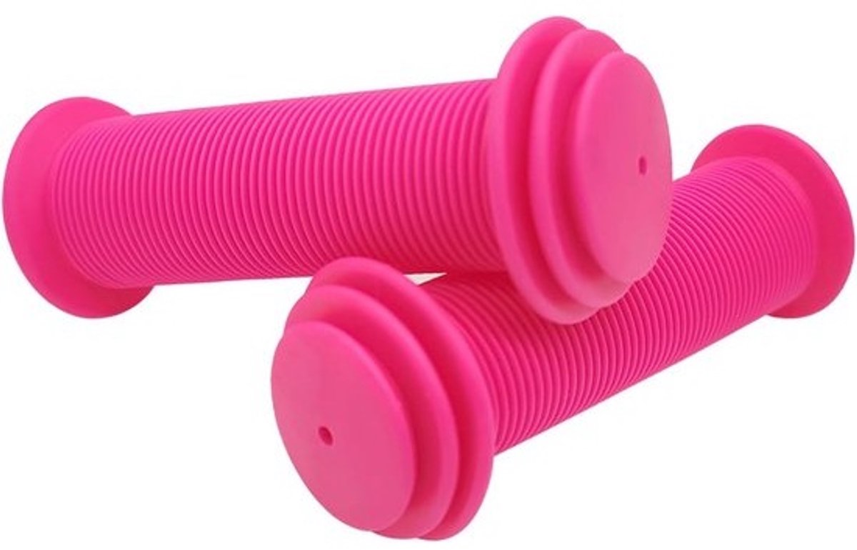 2 Stuks Antislip Fietsstuurgrepen Kind Korte Rubberen Handvatten voor Kinderfiets MTB Scooter