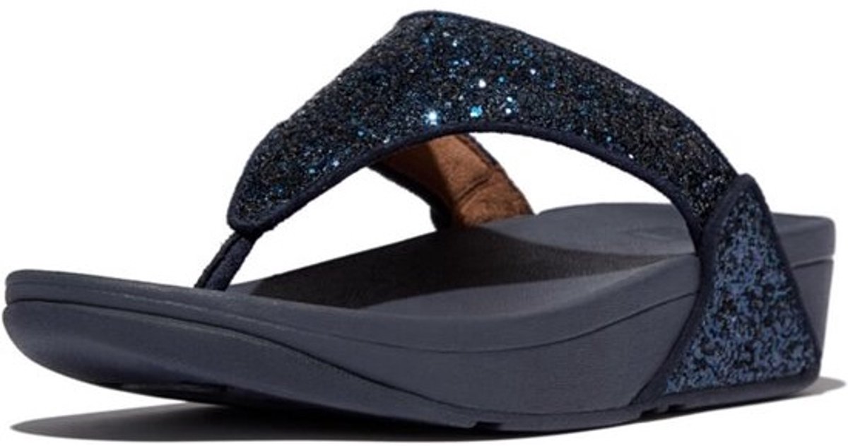 Dames Glitter Teenslippers met Microwobbleboard