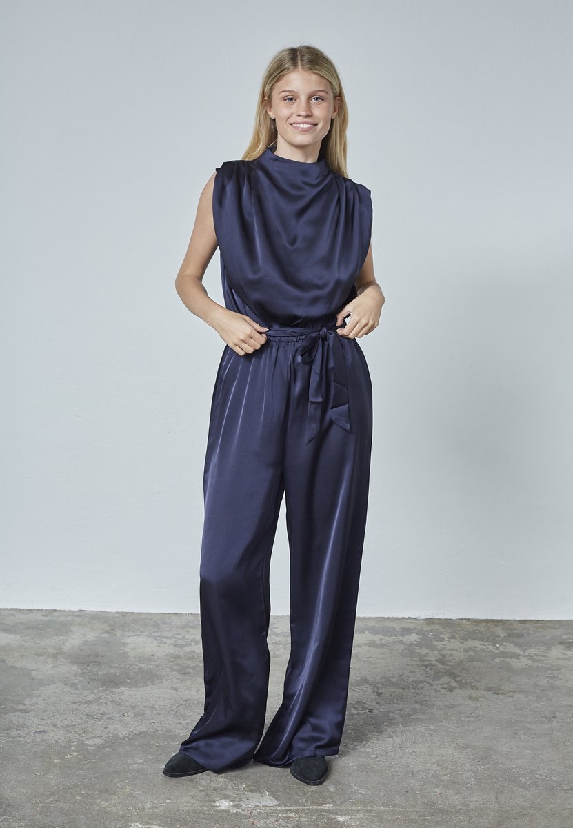 SISTERS POINT GUTO-JU4 - Dames jumpsuit - Navy - Maat M