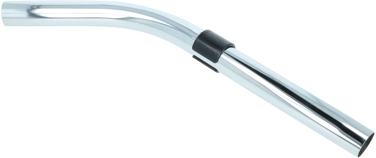 vhbw 3x stofzuigerbuis, 3-delig met verlengstuk, compatibel met Numatic NSP 180, NSR 200, NSP 180A stofzuigers – 32 mm aansluiting, 50 - 150 cm, zilver