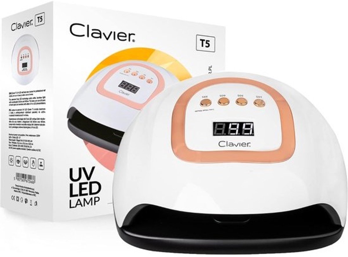 Professionele Nageldroger met LED-UV Technologie en LCD-display voor Gelnagels